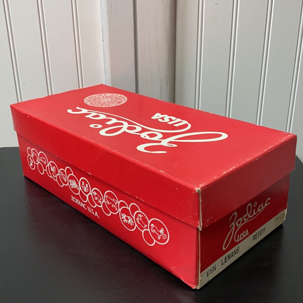 60s Zodiac Lemans Reddy Shoes Vintage - Picture 15 of 16